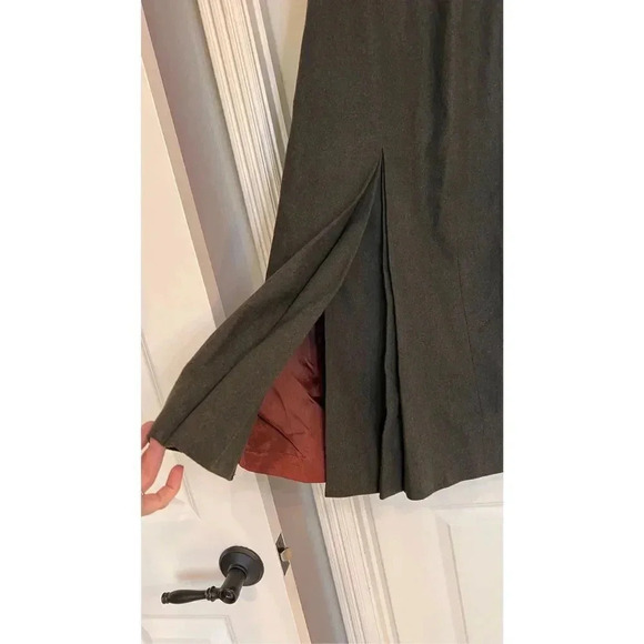 Vintage J.H. Collectibles Women’s Size 2 XS small  Wool green  Dress Long Skirt - Picture 2 of 11